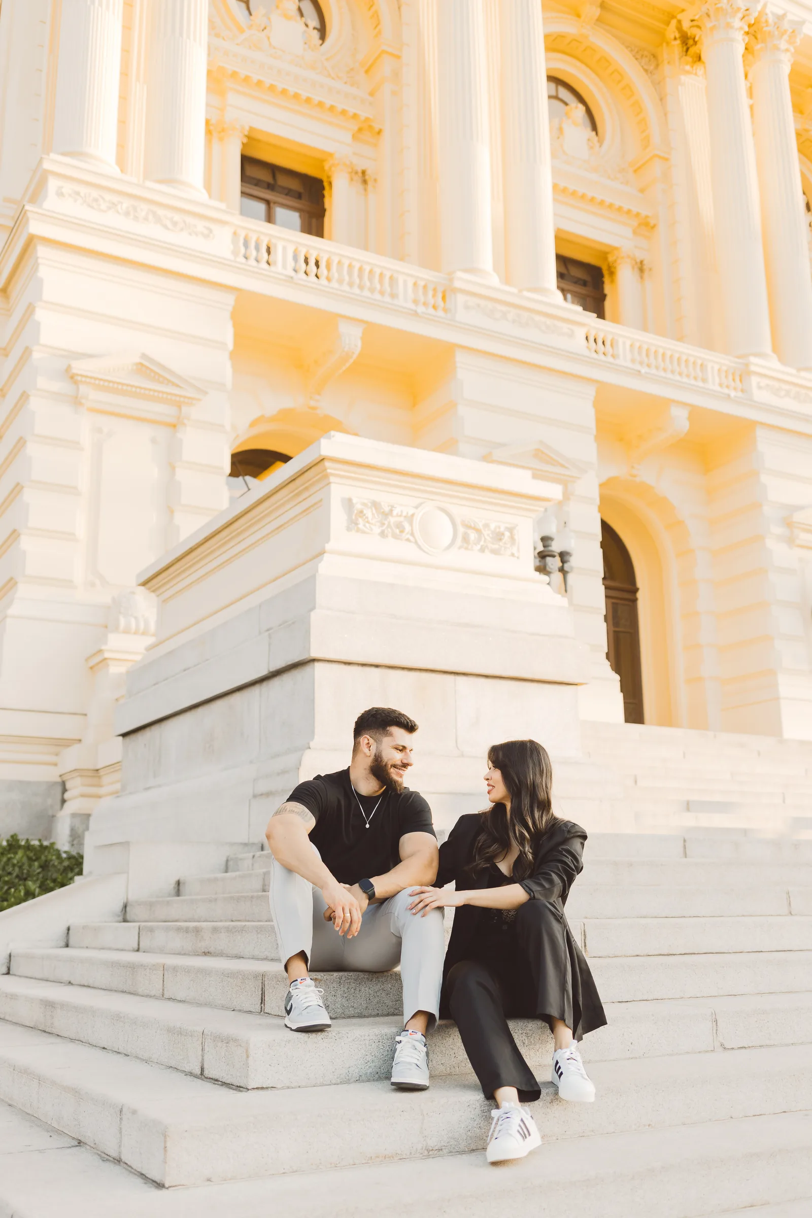 Jaqueline e Lucas - ensaio pré wedding · Museu do Ipiranga, São Paulo — foto 54