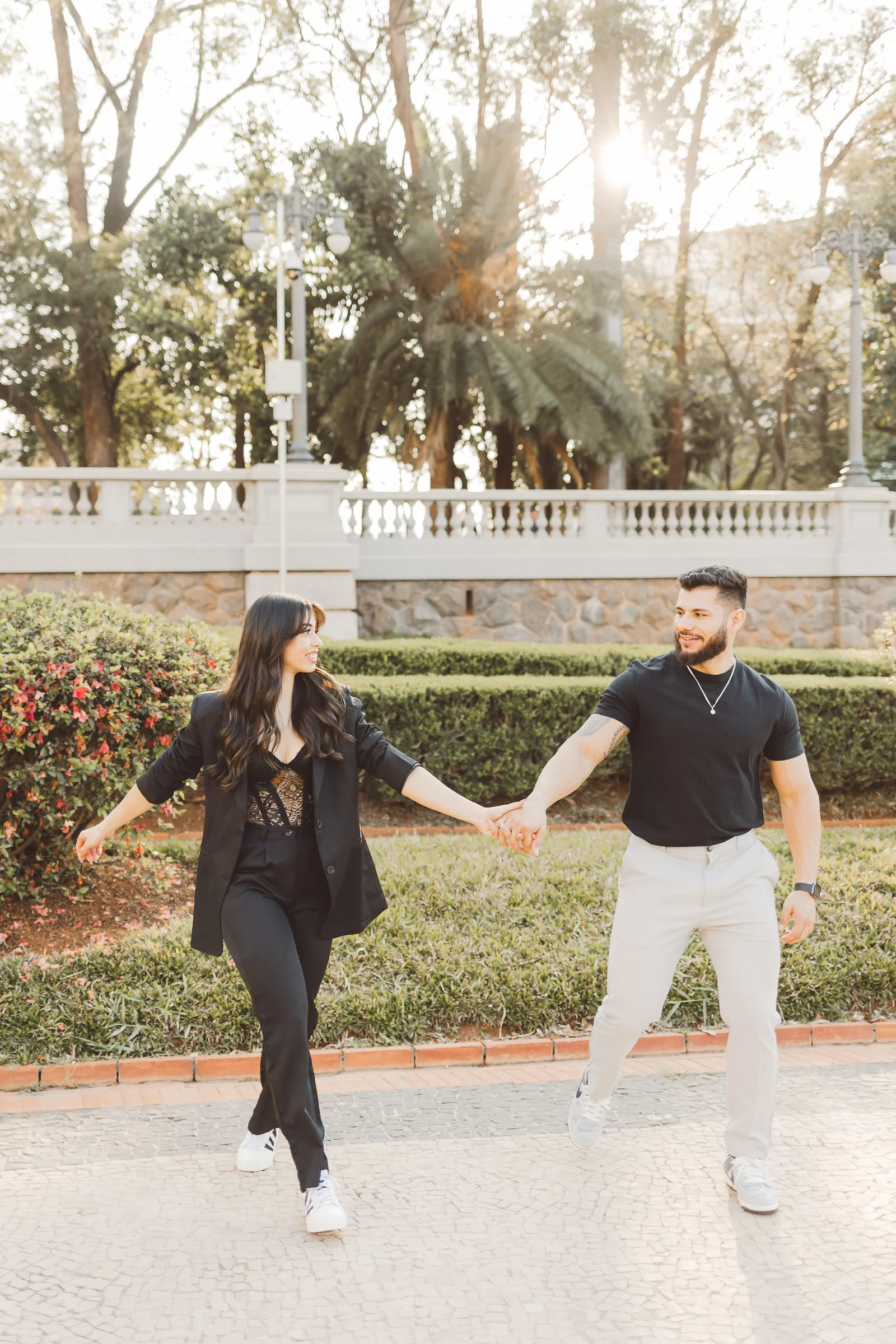 Jaqueline e Lucas - ensaio pré wedding · Museu do Ipiranga, São Paulo — foto 40