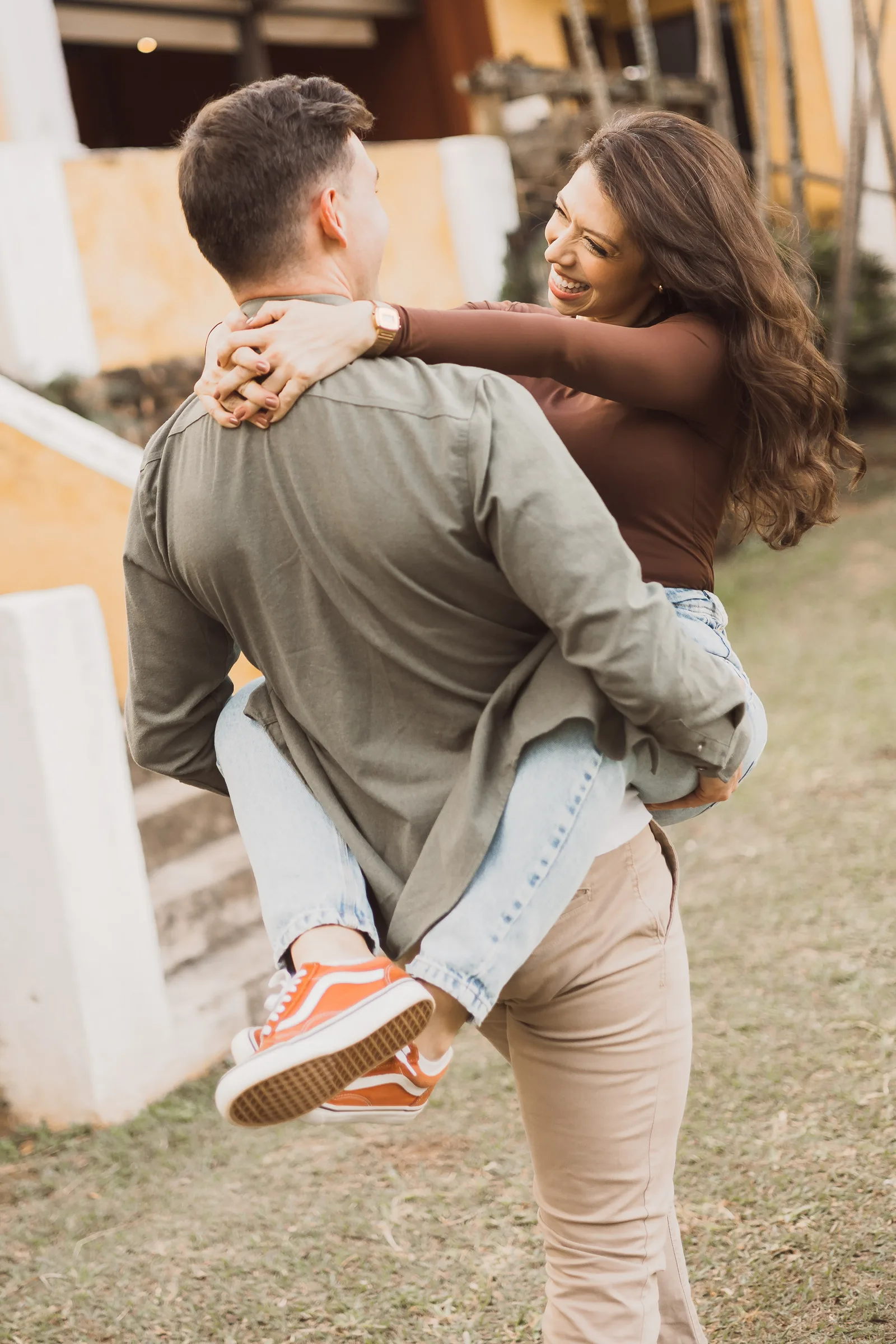 Fabiola e Lucas - ensaio pré casamento · Fazenda Floresta, Campinas — foto 34