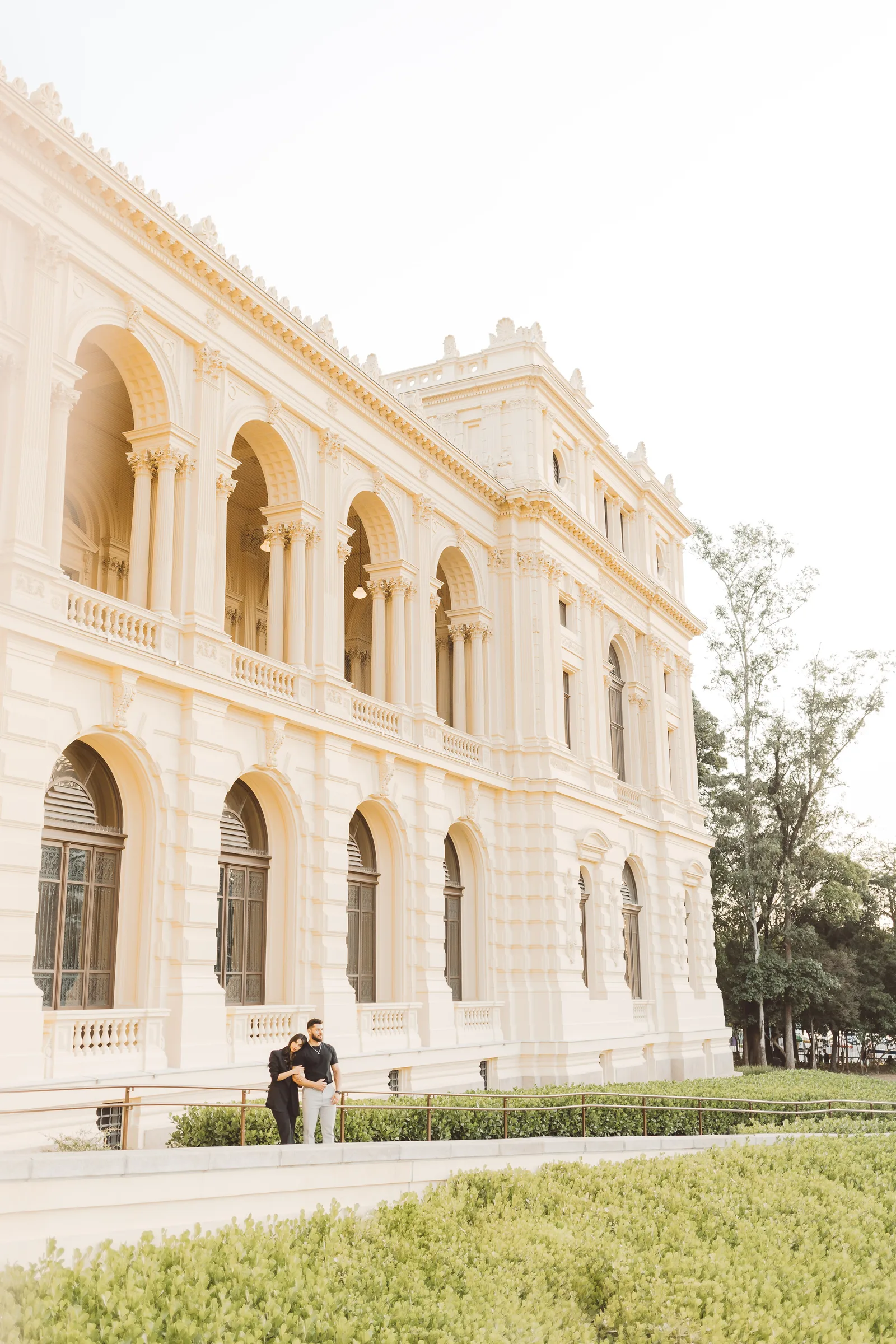 Jaqueline e Lucas - ensaio pré wedding · Museu do Ipiranga, São Paulo — foto 61