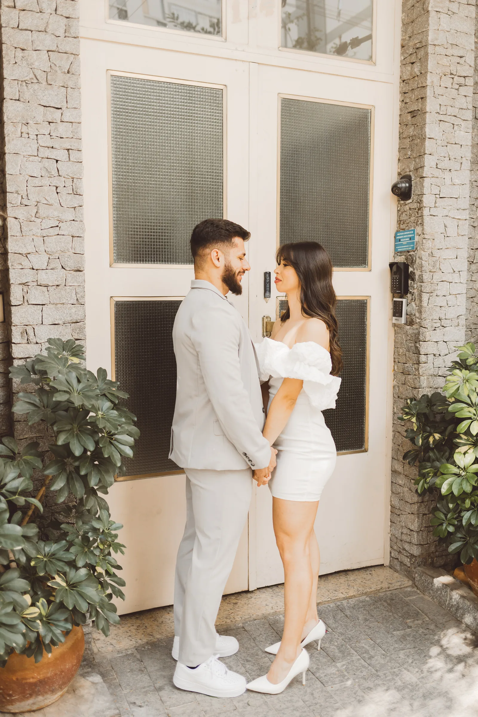 Jaqueline e Lucas - ensaio pré wedding · Museu do Ipiranga, São Paulo — foto 12