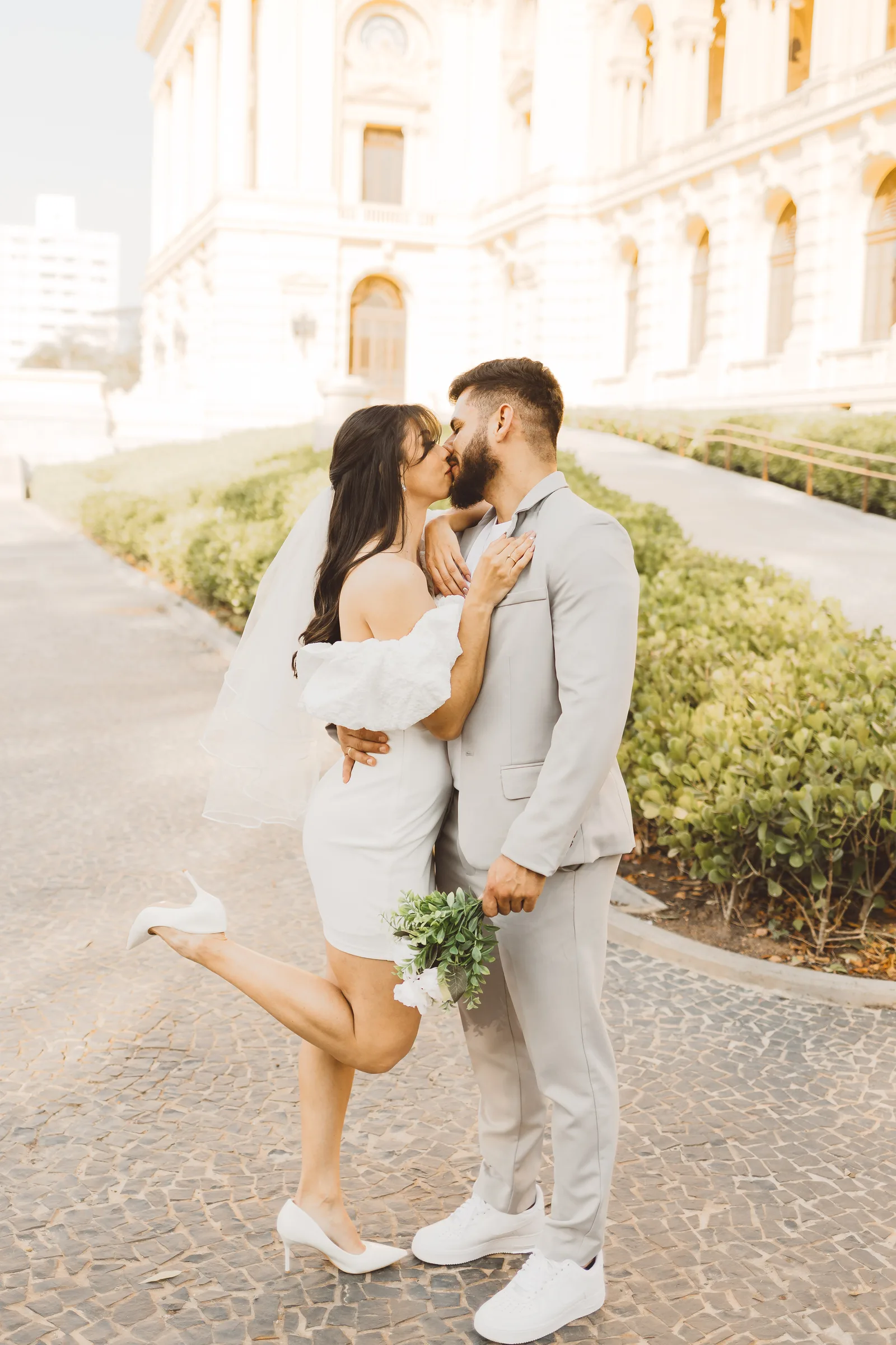 Jaqueline e Lucas - ensaio pré wedding · Museu do Ipiranga, São Paulo — foto 22