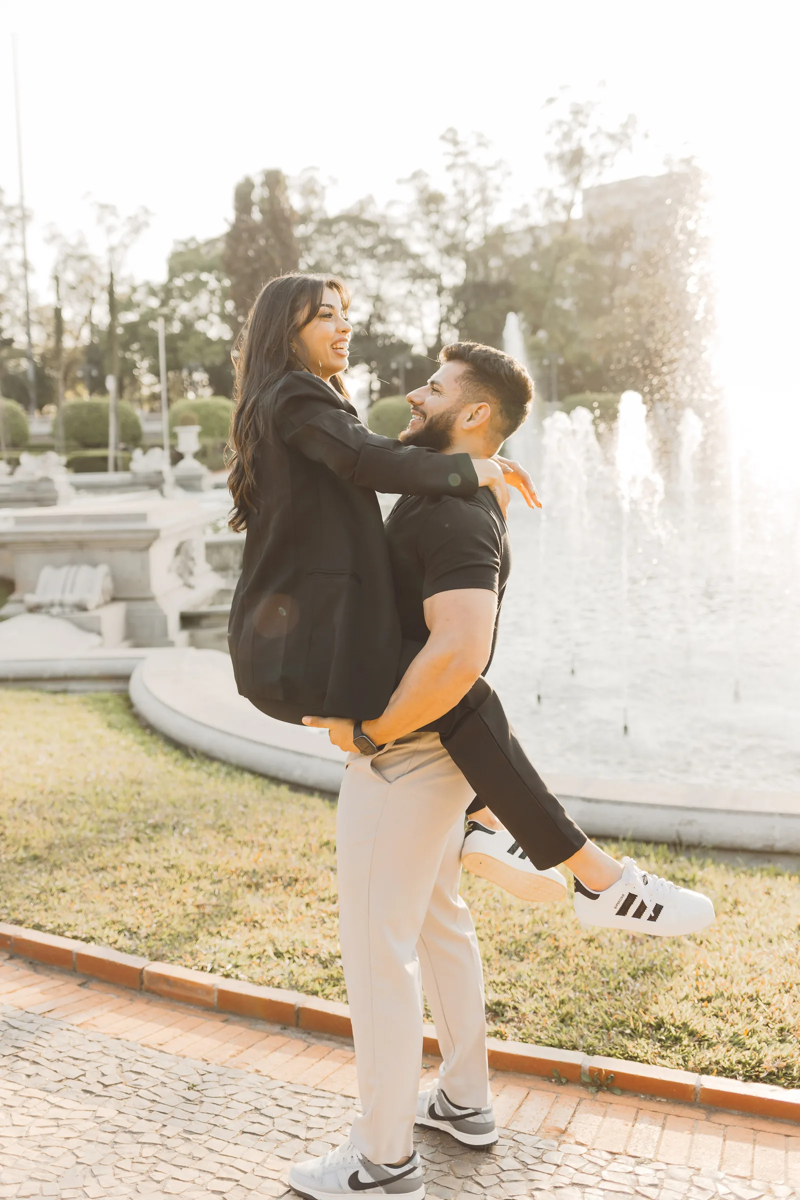 Jaqueline e Lucas - ensaio pré wedding · Museu do Ipiranga, São Paulo — foto 63