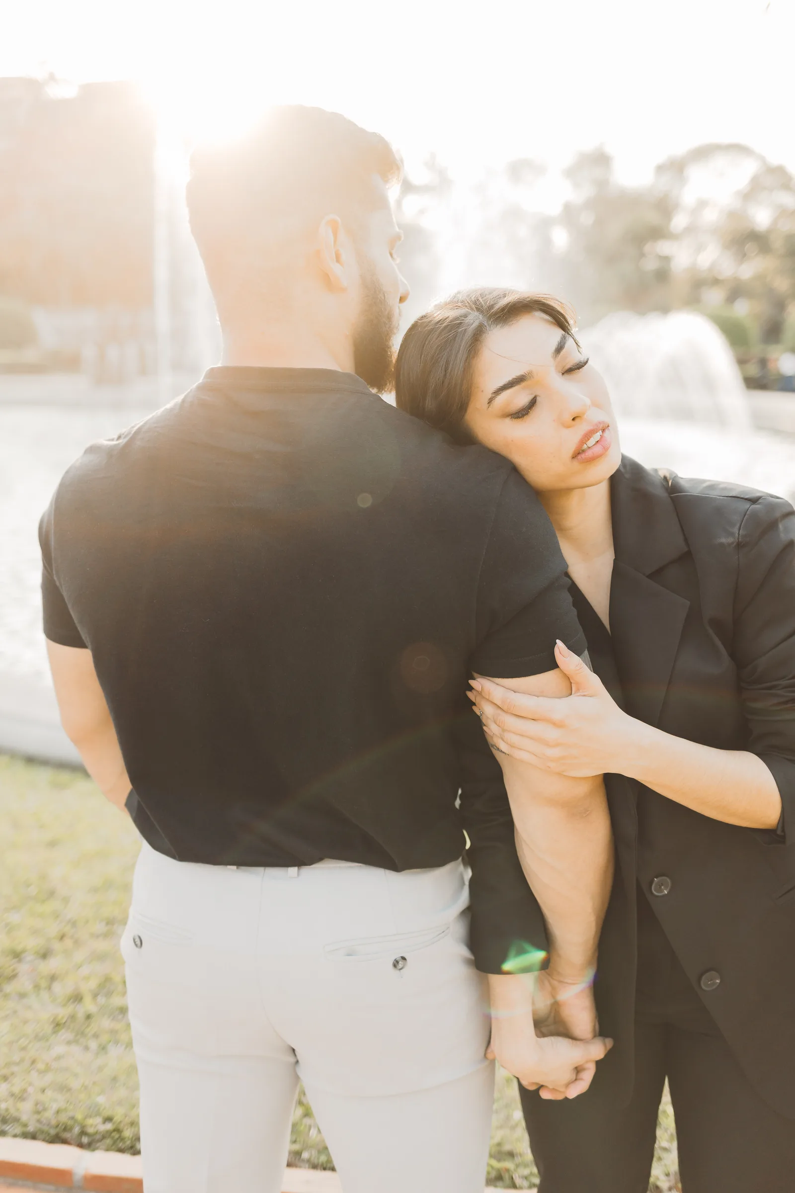 Jaqueline e Lucas - ensaio pré wedding · Museu do Ipiranga, São Paulo — foto 47