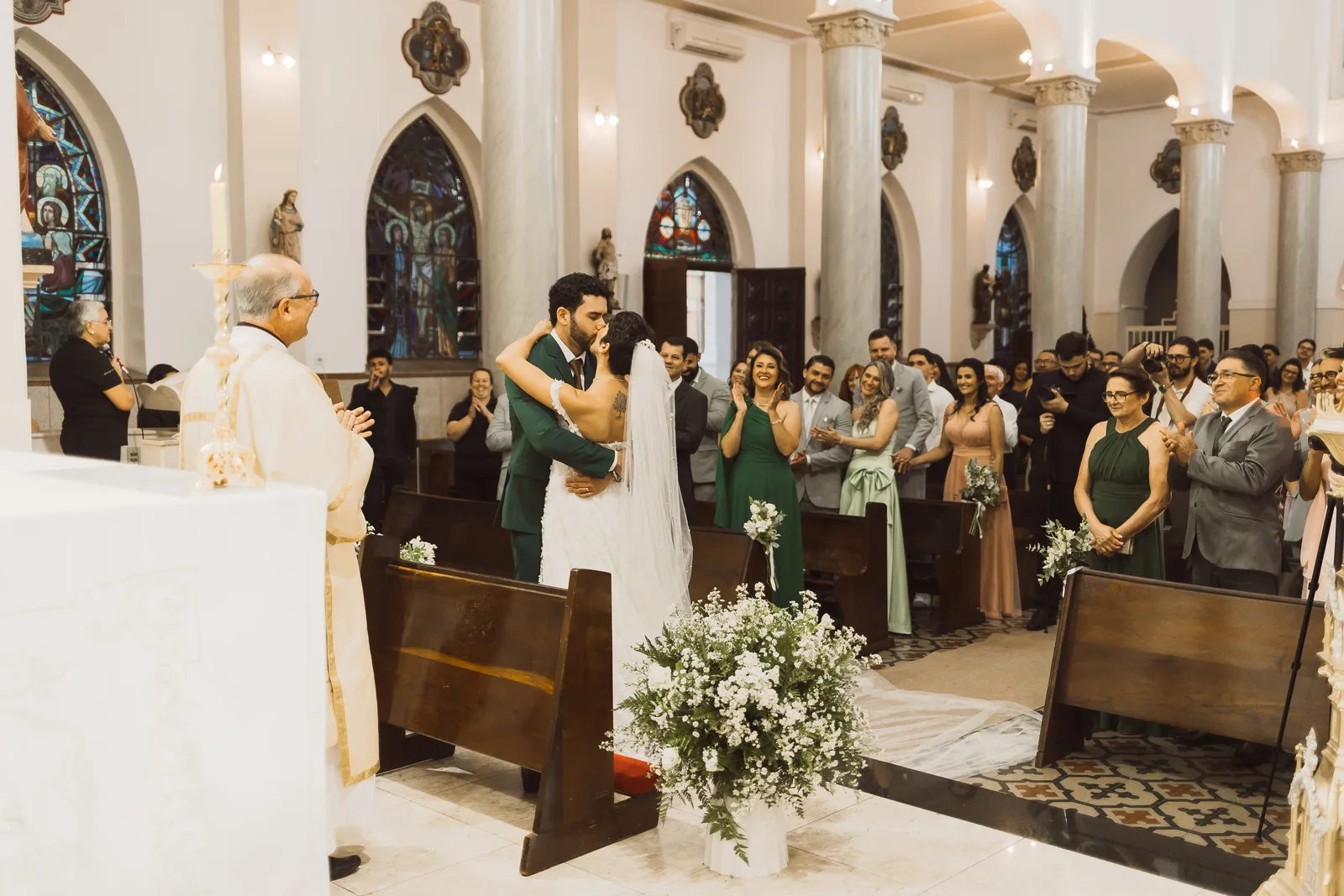 Casamento de Larissa & Sergio · Floriada, Holambra — foto 77