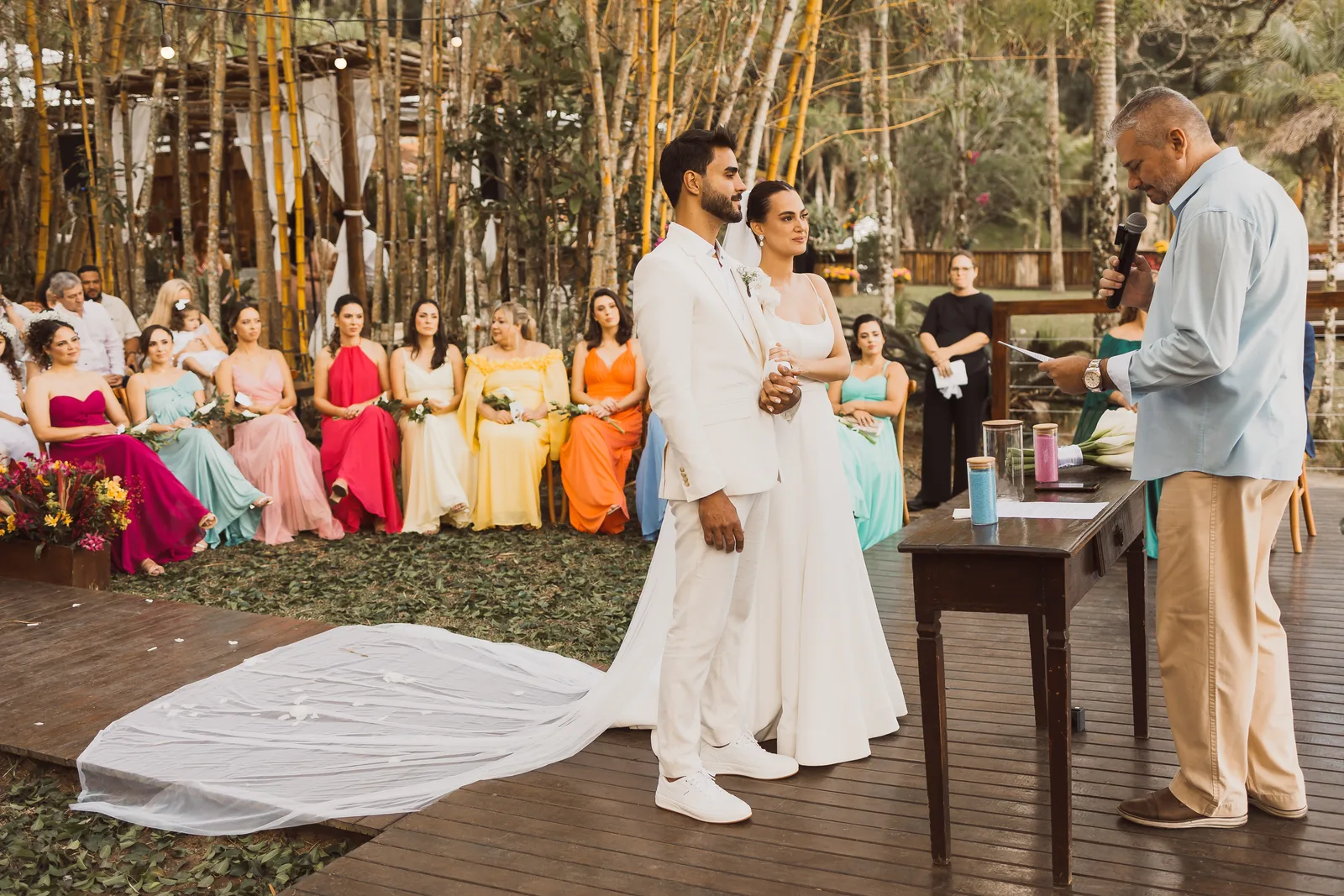 Casamento de Larissa & Ever · Pappilon Beach, Ubatuba — foto 81
