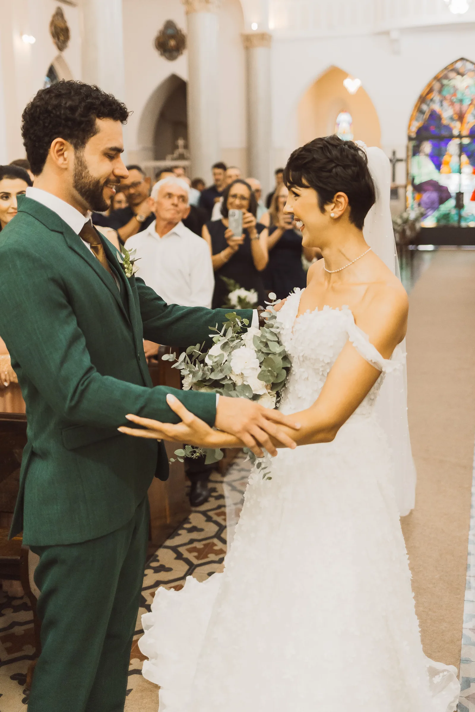 Casamento de Larissa & Sergio · Floriada, Holambra — foto 48
