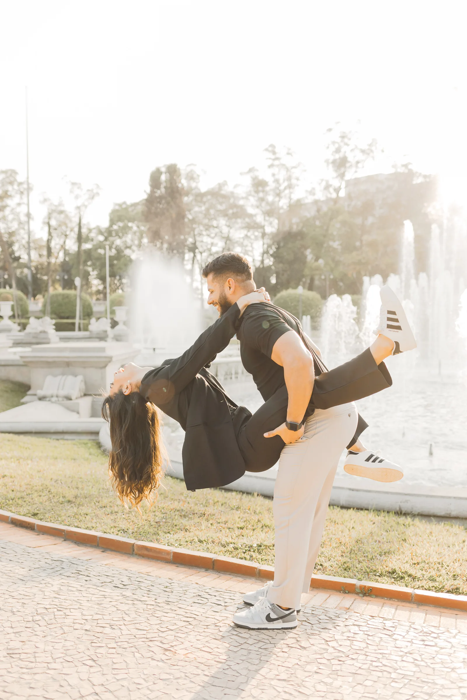 Jaqueline e Lucas - ensaio pré wedding · Museu do Ipiranga, São Paulo — foto 64
