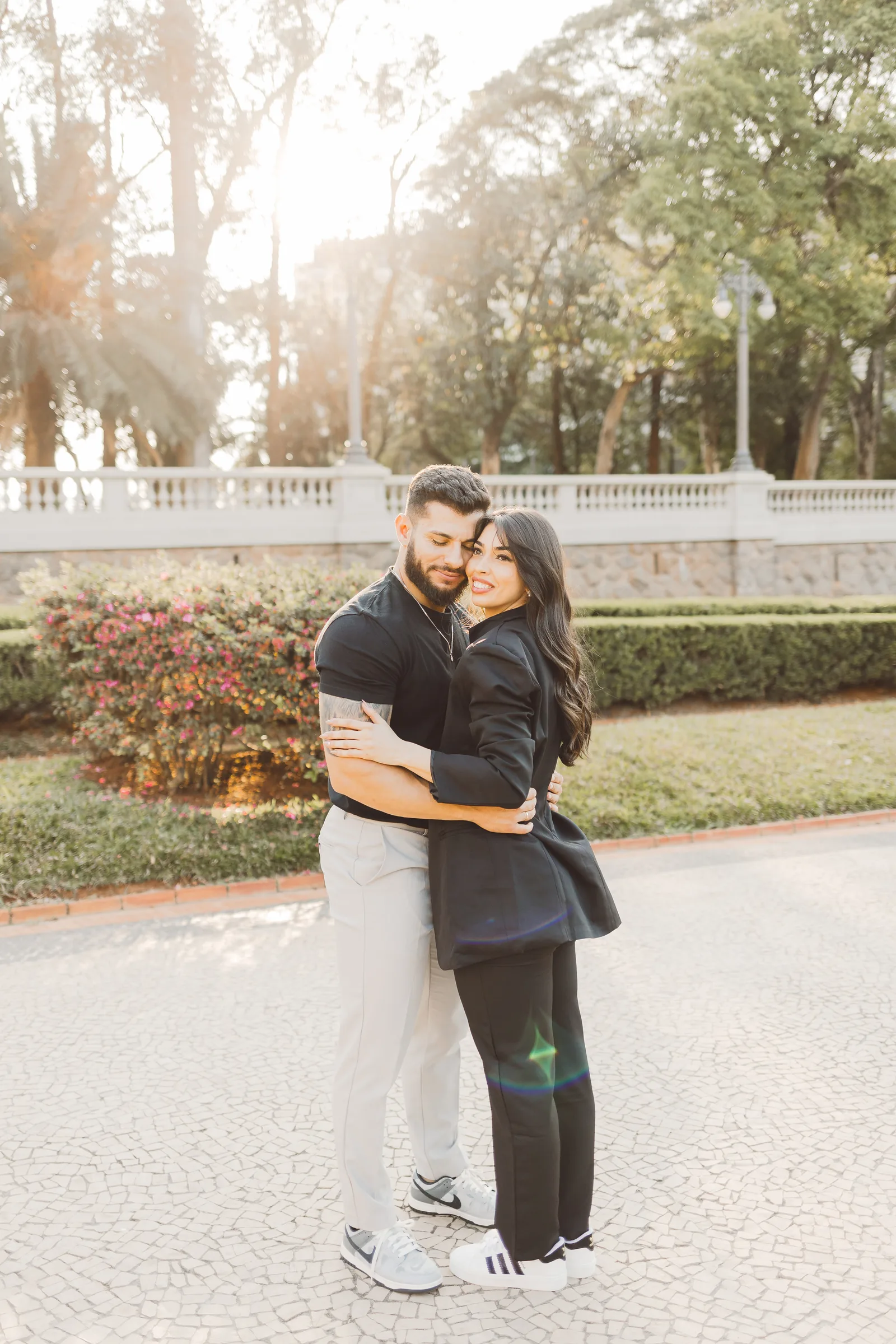 Jaqueline e Lucas - ensaio pré wedding · Museu do Ipiranga, São Paulo — foto 43