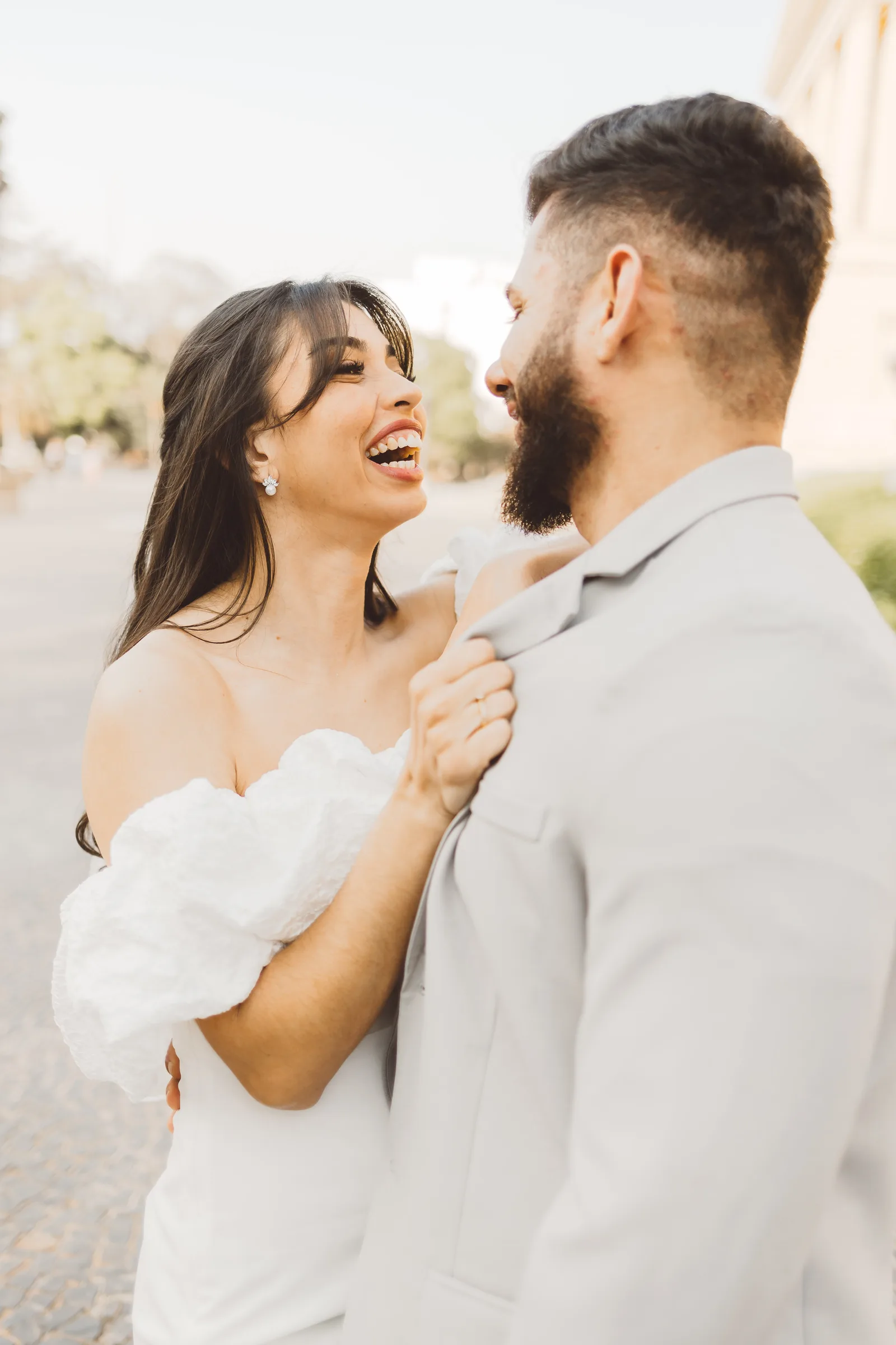 Jaqueline e Lucas - ensaio pré wedding · Museu do Ipiranga, São Paulo — foto 24