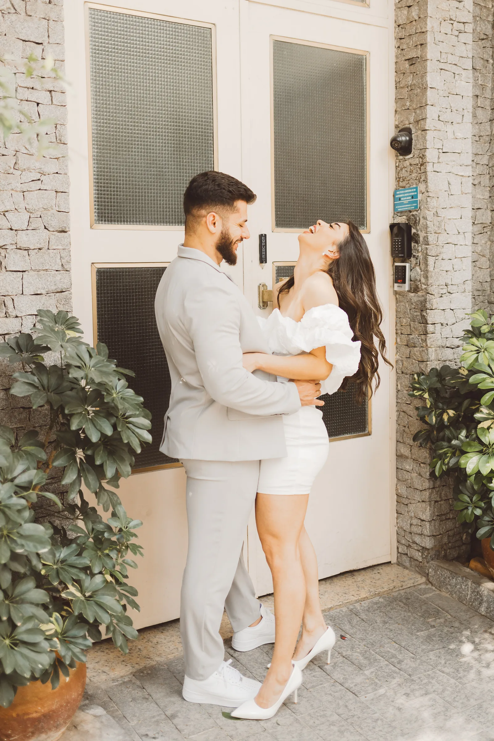 Jaqueline e Lucas - ensaio pré wedding · Museu do Ipiranga, São Paulo — foto 14
