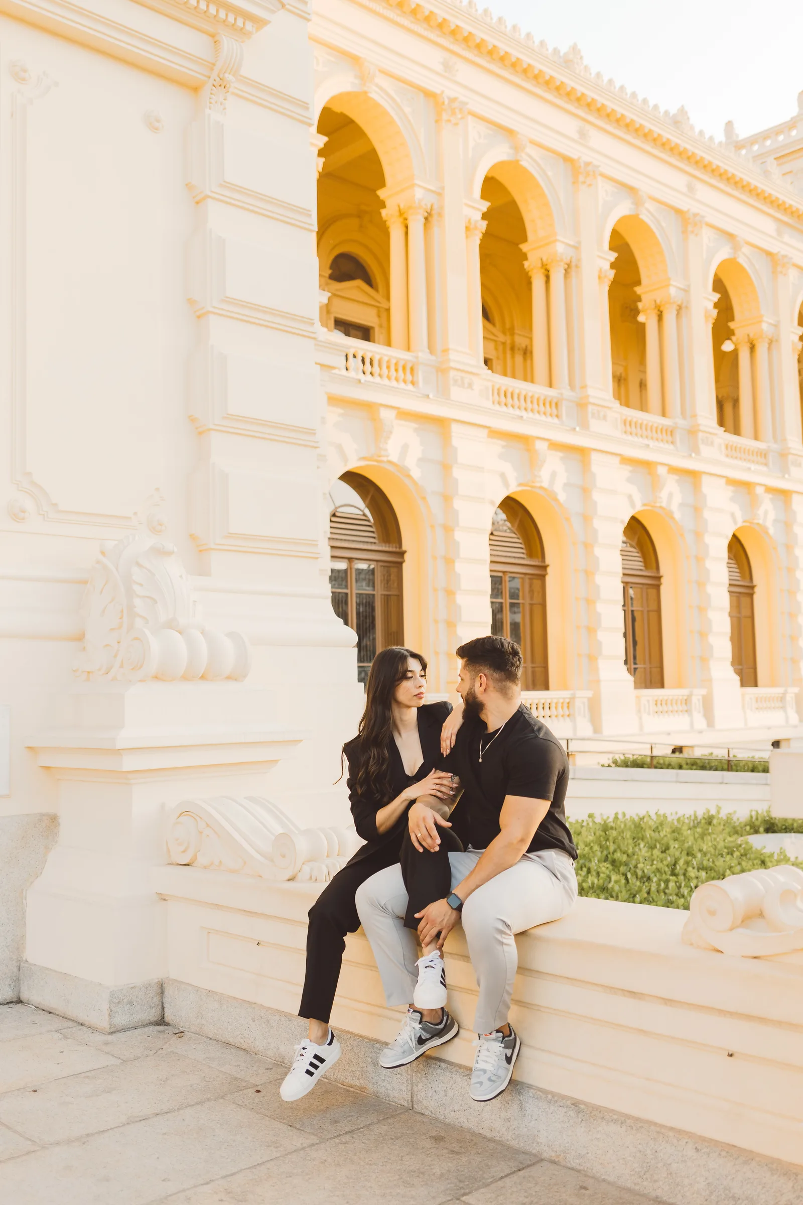 Jaqueline e Lucas - ensaio pré wedding · Museu do Ipiranga, São Paulo — foto 60