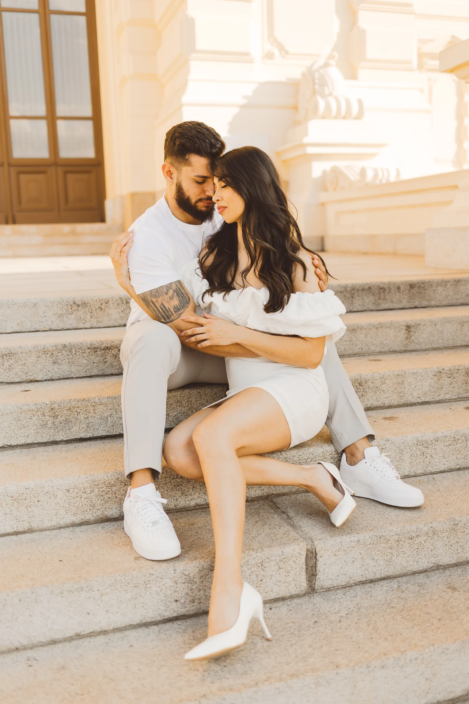 Jaqueline e Lucas - ensaio pré wedding · Museu do Ipiranga, São Paulo — foto 38