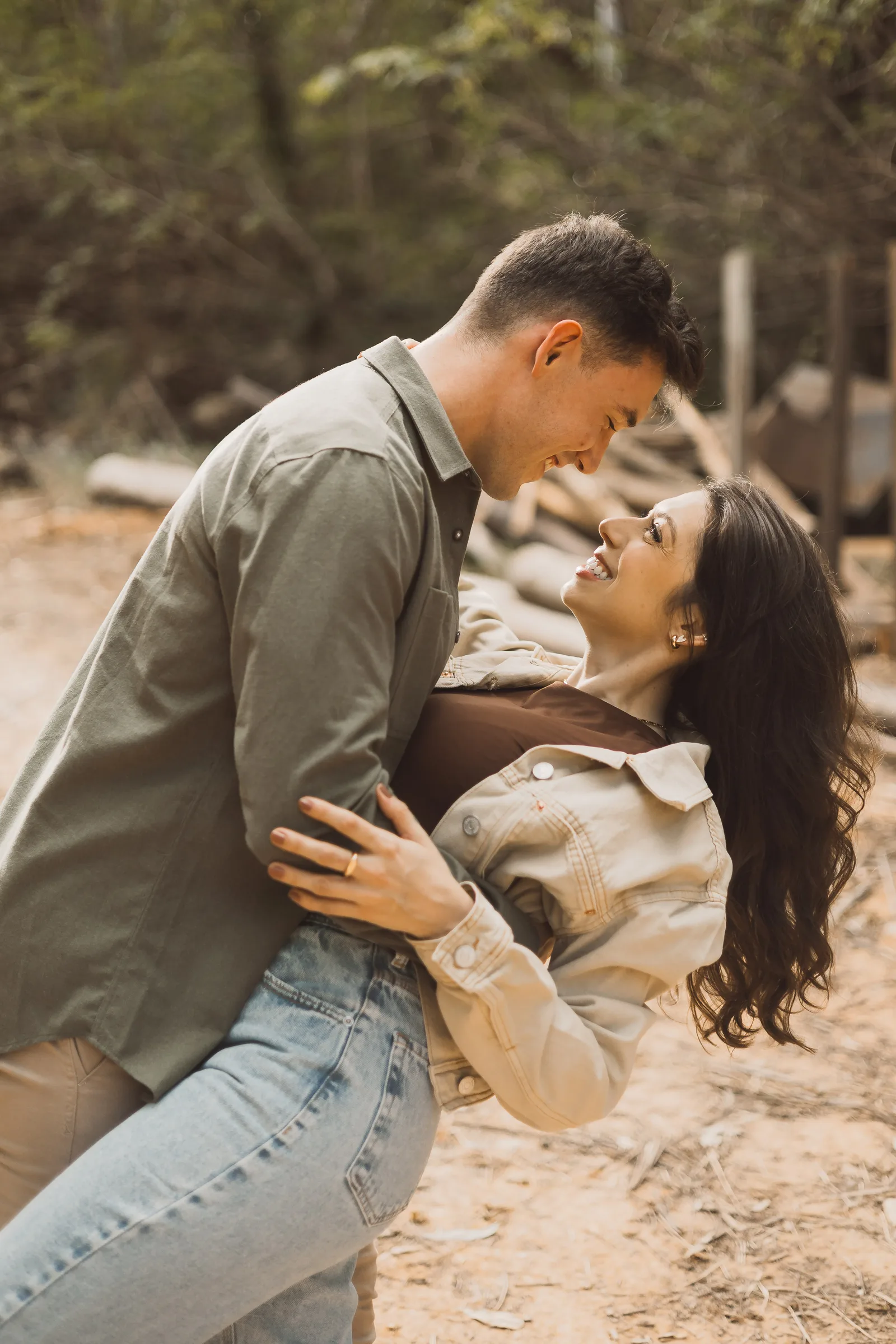 Fabiola e Lucas - ensaio pré casamento · Fazenda Floresta, Campinas — foto 6