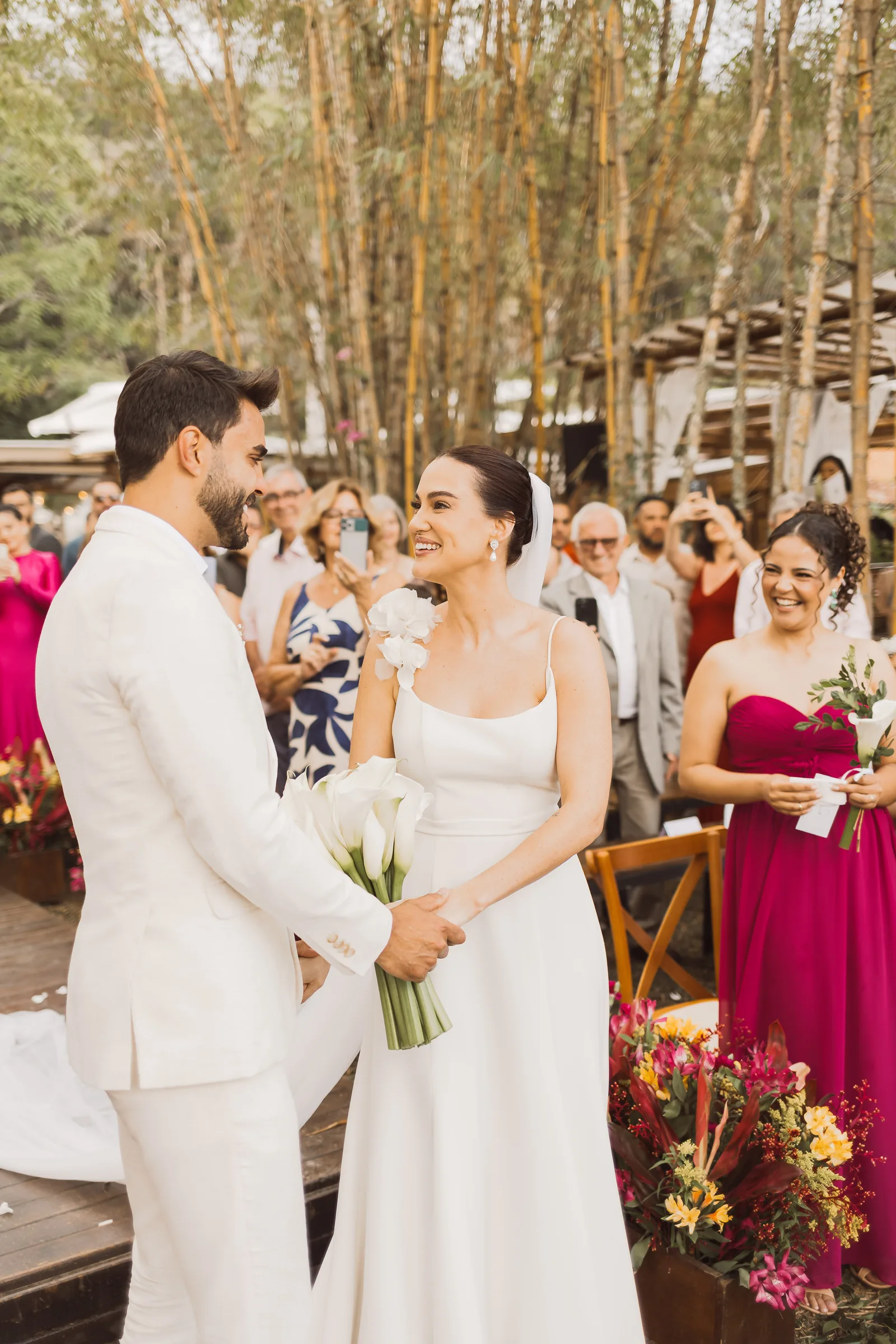 Casamento de Larissa & Ever · Pappilon Beach, Ubatuba — foto 72