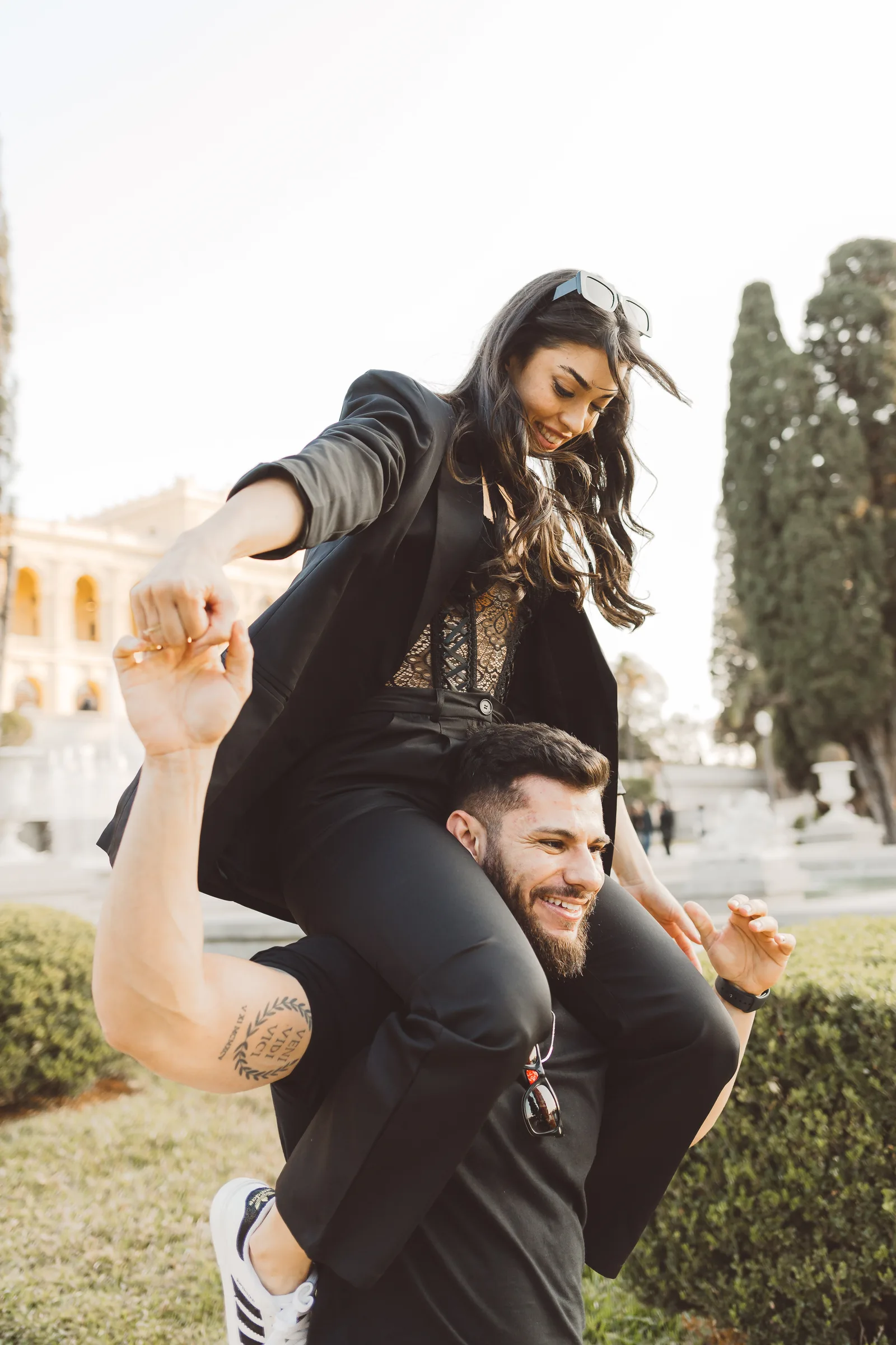 Jaqueline e Lucas - ensaio pré wedding · Museu do Ipiranga, São Paulo — foto 53