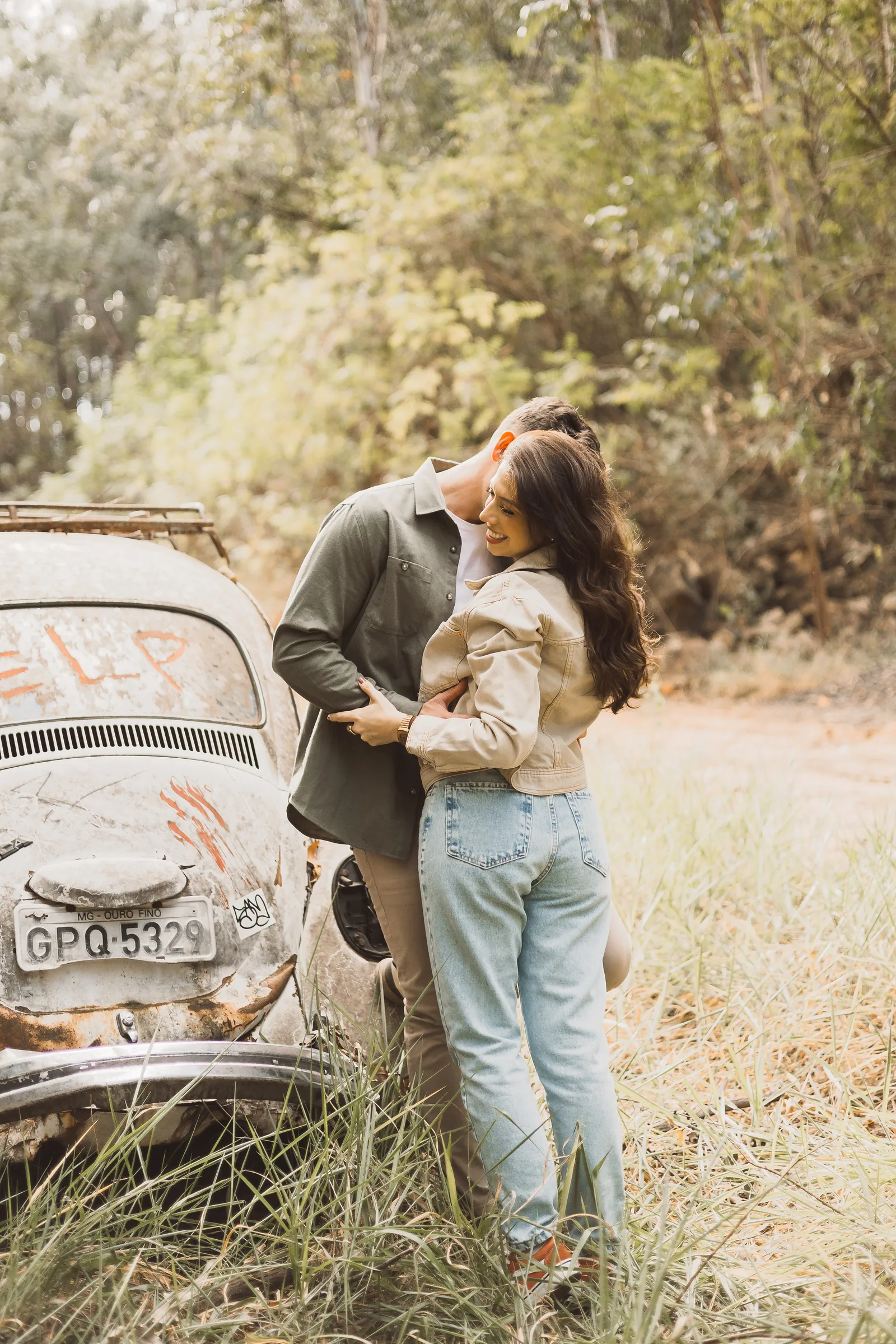 Fabiola e Lucas - ensaio pré casamento · Fazenda Floresta, Campinas — foto 9